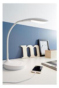 Markslöjd - Swan LED Lampa Stołowa w/USB White Markslöjd
