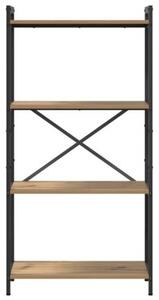Półka na książki dąb rzemieślniczy 60 x 30 x 120 cm