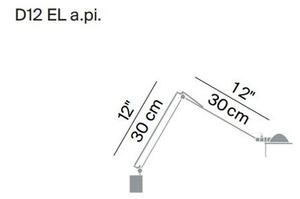 Luceplan - Berenice Lampa Ścienna 30x30 Alu Metal/Aluminium Luceplan