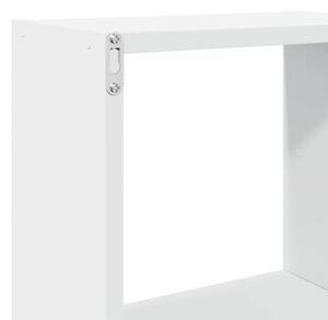 Półka ścienna, 78x18x71 cm, biała, materiał drewnopochodny
