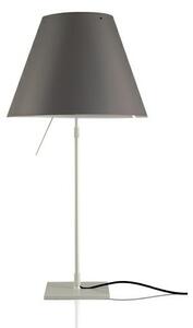 Luceplan - Costanza Lampa Stołowa Alu/ Concrete Grey Luceplan