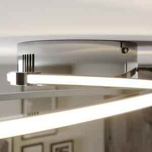 Lindby - Xenias LED Lampa Sufitowa Chrome Lindby
