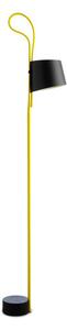 HAY - Rope Trick Lampa Podłogowa Black/Yellow