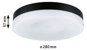 Paulmann - Amalie LED Lampa Sufitowa 3-step Dim. Matt Black Paulmann