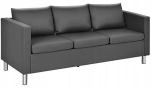Kanapa sofa 3-osobowa skórzana