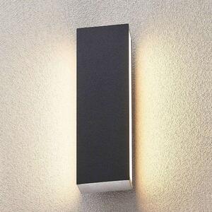 Lucande - Aegisa LED Ogrodowe Lampa Ścienna Dark Grey