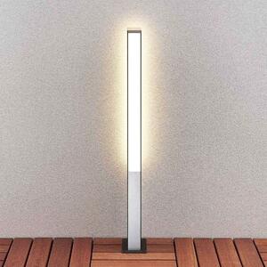 Lucande - Aegisa Zewnętrzna Lampa Ogrodowa H80 Dark Grey/White Lucande