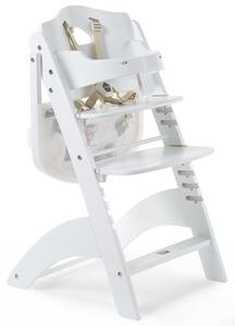 CHILDHOME Krzesełko do karmienia 2-w-1 Lambda 3, białe