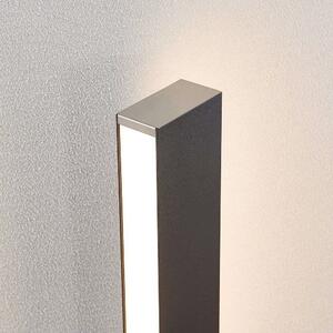 Lucande - Aegisa Zewnętrzna Lampa Ogrodowa H80 Dark Grey/White