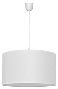 Lampa wisząca pojedyncza ALBA biała XL