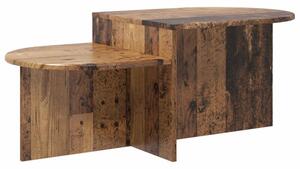 Stolik kawowy stare drewno 100 x 50 x 40 cm drewno inÅ¼ynieryjne