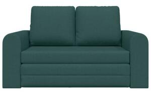 Sofa bed ciemna zieleÅ 148 x 71 x 83 cm tkanina