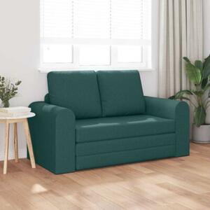 Sofa bed ciemna zieleÅ 148 x 71 x 83 cm tkanina