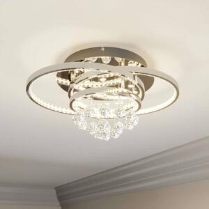 Lucande - Keely Lampa Sufitowa S Chrome/Clear Lucande