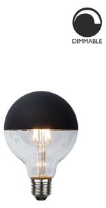 Globen Lighting - Żarówka LED 2,8W Globe Ø95 Mirror Head E27 Black Globen Lighting