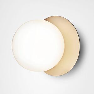Nuura - Liila 1 Lampa Ścienna/Sufitowa Nordic Gold/Opal White
