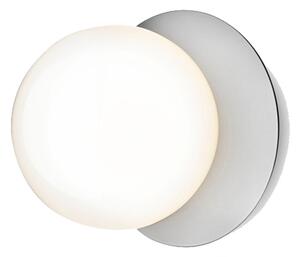 Nuura - Liila 1 Lampa Ścienna/Sufitowa Light Silver/Opal White