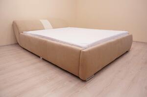 Łóżko tapicerowane Carlos 140/200 w minimalistycznym stylu