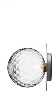 Nuura - Liila 1 Large Lampa Ścienna/Sufitowa Light Silver/Optic Clear
