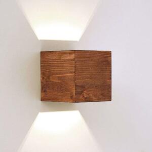 Lindby - Benicio Lampa Ścienna S Wood/Nickel