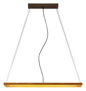 Lindby - Nesaja LED Lampa Wisząca Wood Lindby