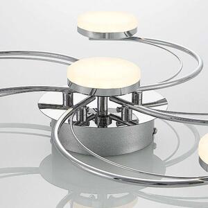 Lindby - Rouven 6 LED Lampa Sufitowa Chrome Lindby