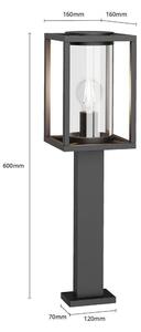 Lucande - Ferda Lampa Ogrodowa H60 Graphite
