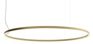 Luceplan - Compendium Circle LED Lampa Wisząca Ø200 Brass