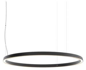 Luceplan - Compendium Circle LED Lampa Wisząca Ø110 Black Luceplan