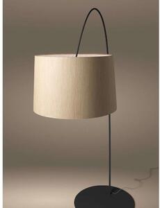 Foscarini - Twiggy Lampa Podłogowa LED Black/Wood Foscarini