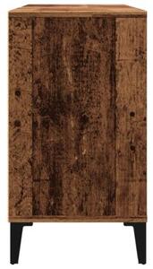 Szafka pod umywalkę, stare drewno, 80x33x60 cm