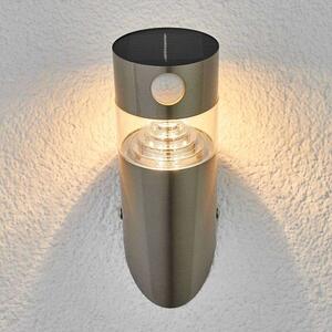 Lindby - Kalypso LED Ścienna Lampa Ogrodowa w/Sensor Stainless Steel Lindby