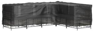 Pokrowce l na meble ogrodowe, 2 szt., 16 oczek, 260x210x80 cm