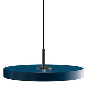 UMAGE - Asteria Mini Lampa Wisząca Petrol Blue/Black Top UMAGE