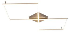 Lucande - Romee LED Lampa Sufitowa w/Remote Control Silver