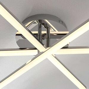 Lindby - Korona LED Lampa Sufitowa 4-Step Chrome Lindby