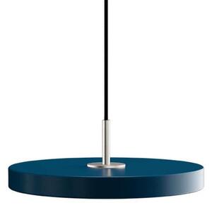 UMAGE - Asteria Mini Lampa Wisząca Petrol Blue/Steel Top Umage