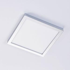 Arcchio - Solvie LED Lampa Sufitowa Square Srebrno/Biała