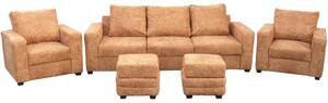 Komplet Matrix 3+1+1(sofa + 2 fotele)