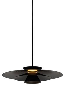 Designerska lampa wisząca czarna z 3-stopniowym ściemnianiem LED - Pauline Oswietlenie wewnetrzne