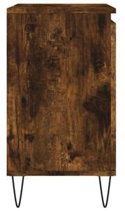 Szafka łazienkowa, przydymiony dąb, 58x33x60 cm