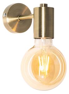 Przemysłowy Kinkiet / Lampa scienna brązowy - Facil Oswietlenie wewnetrzne