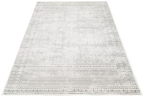 Prostokątny popielaty dywan w aztecki wzór - Umix 5X