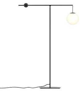 Luceplan - Malamata Lampa Podłogowa Matt Black Luceplan