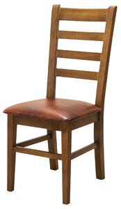 Krzesło Dębowe Cortez Skórzane
