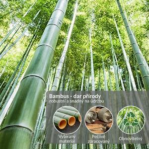 Półka bambusowa Zoja 4-półkowa