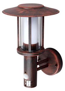 Lindby - Pavlos LED Ścienna Lampa Ogrodowa w/Sensor Rust Lindby