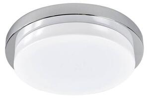 Lindby - Cordula LED Lampa Sufitowa IP44 Chrome/Opal Lindby
