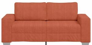 Sofa dwuosobowa, czerwono-pomaraÅczowa, 180x77x82 cm