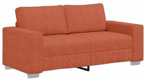 Sofa dwuosobowa, czerwono-pomaraÅczowa, 180x77x82 cm